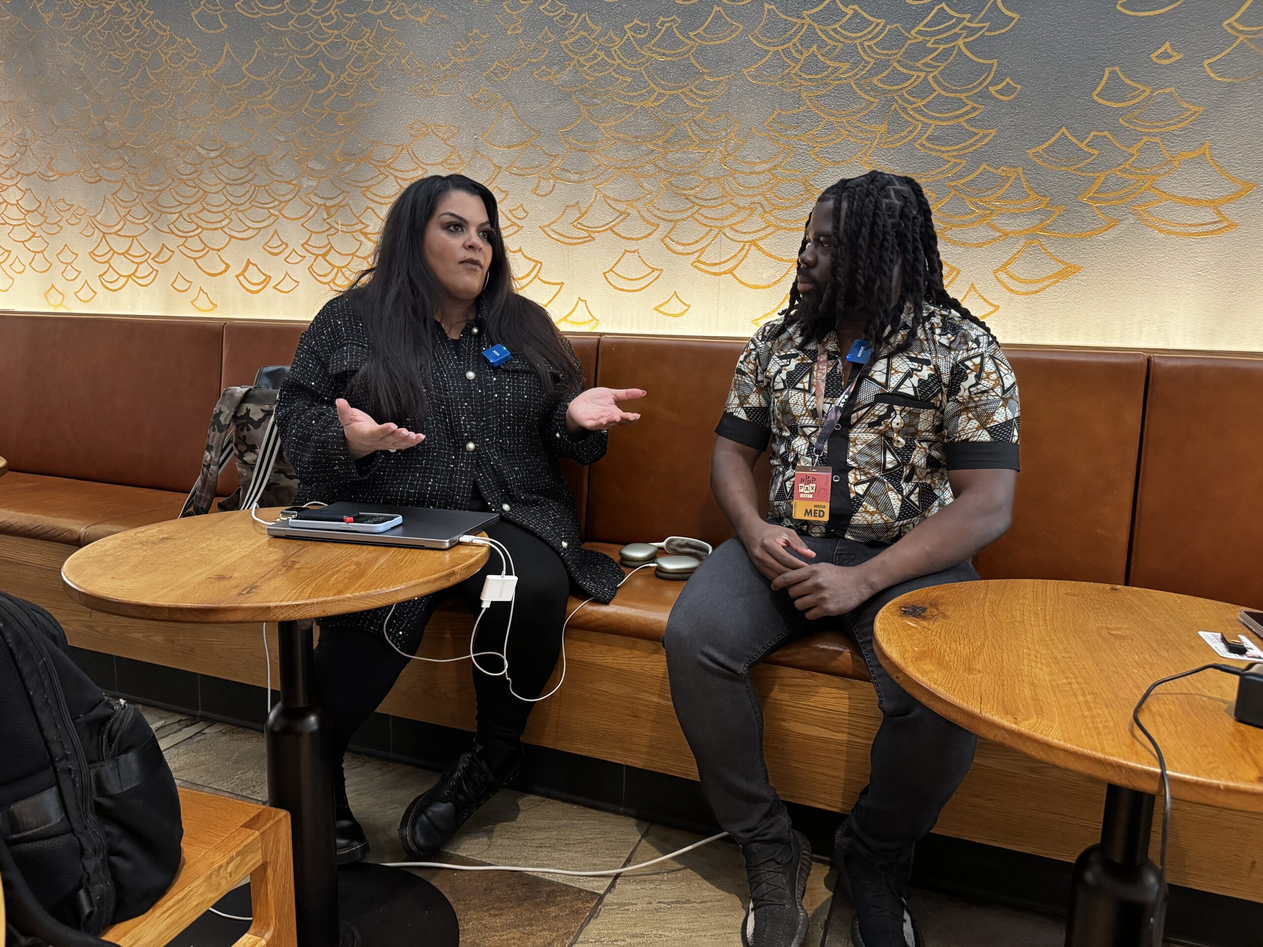 Trinidad Black and Tariq talking about Black In Gaming